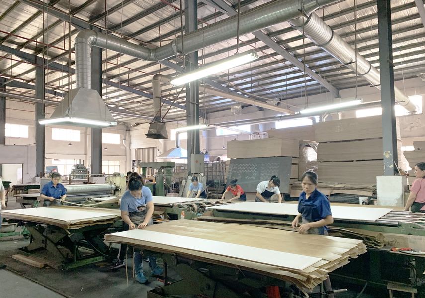 Dongguan Lingfeng Wood Industry Co., Ltd. 製造者の生産ライン
