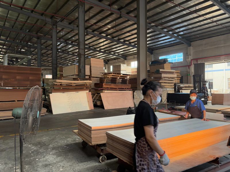 Dongguan Lingfeng Wood Industry Co., Ltd. 製造者の生産ライン
