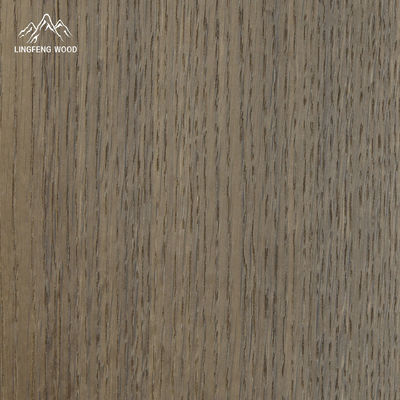 Smoked American Oak Veneer Quarter cut 0.45mm | LINGFENG